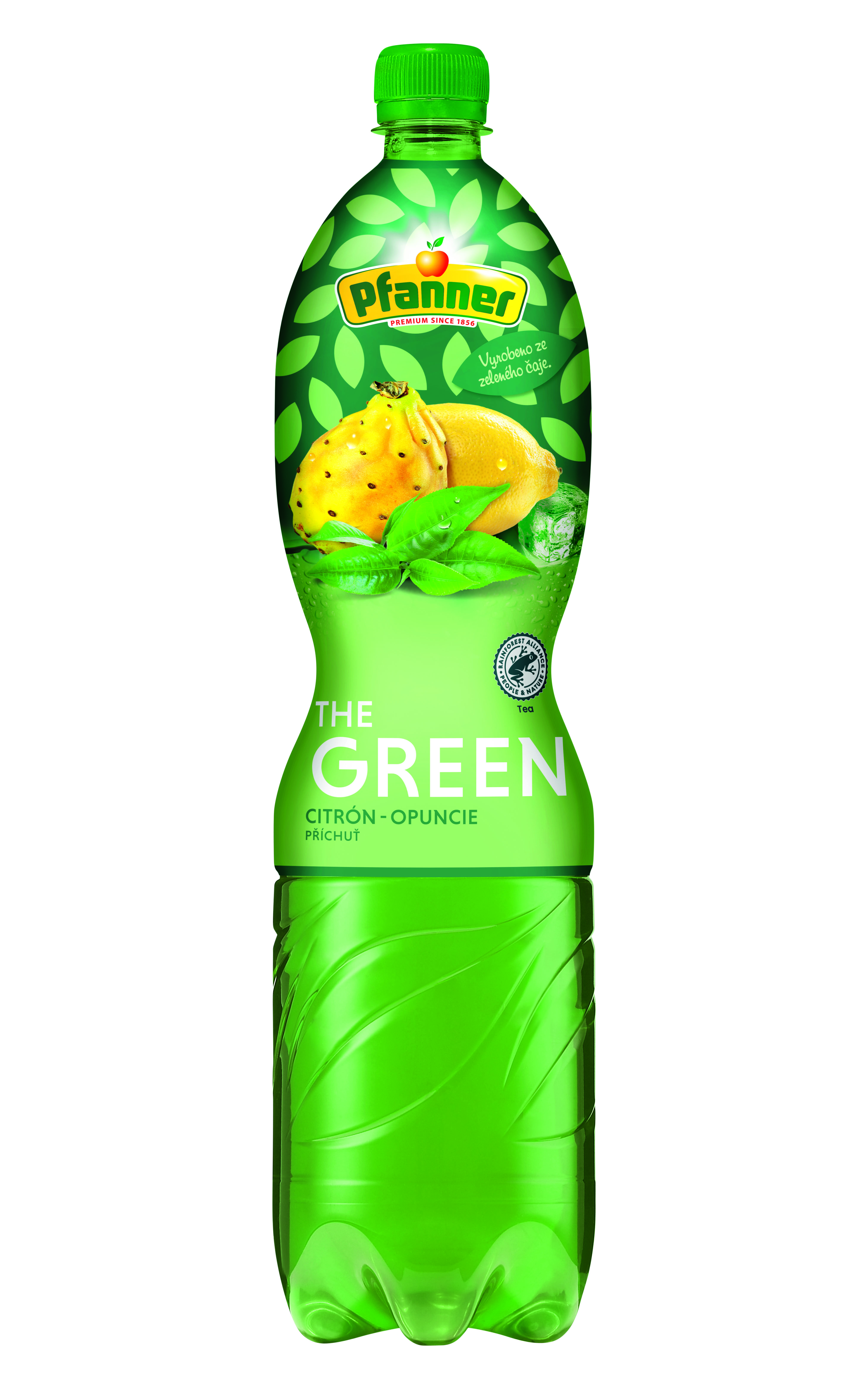 Pfanner Zelen aj citron kaktus ZL 1,5L | Pfanner